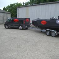 Stealth Boat, 1xMD300hp+Bravo Three (Sweden)