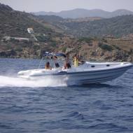 Powered by GM-MarineDiesel 'HUMMER series'. Sweden.