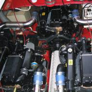 Powered by GM-MarineDiesel 'HUMMER series'. Sweden.