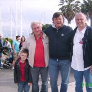 Our dear friends Adriano Panatta, Roberto Biancalana and Lorenzo at the Viareggio Mare 2009 (Italy)