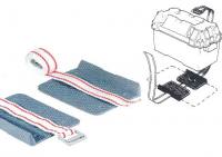 Sistema di fissaggio batteria